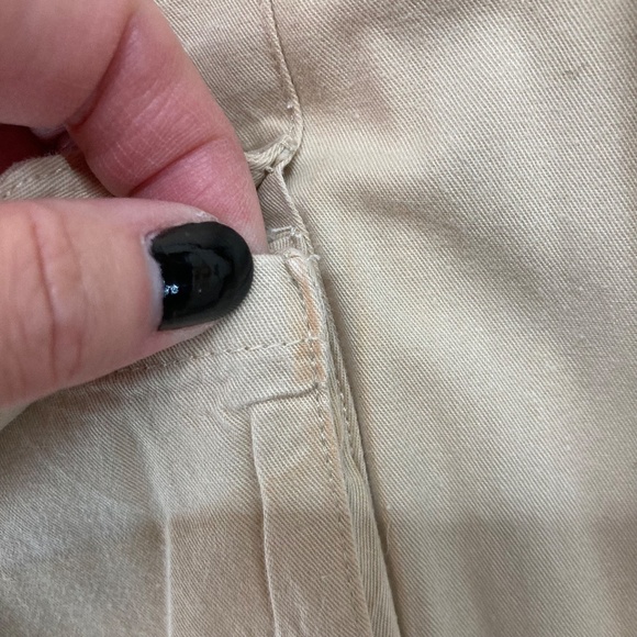 Vintage Orvis XXL Cream Khaki Safari Hunting Shirt Long Sleeve Button Up - Picture 6 of 9